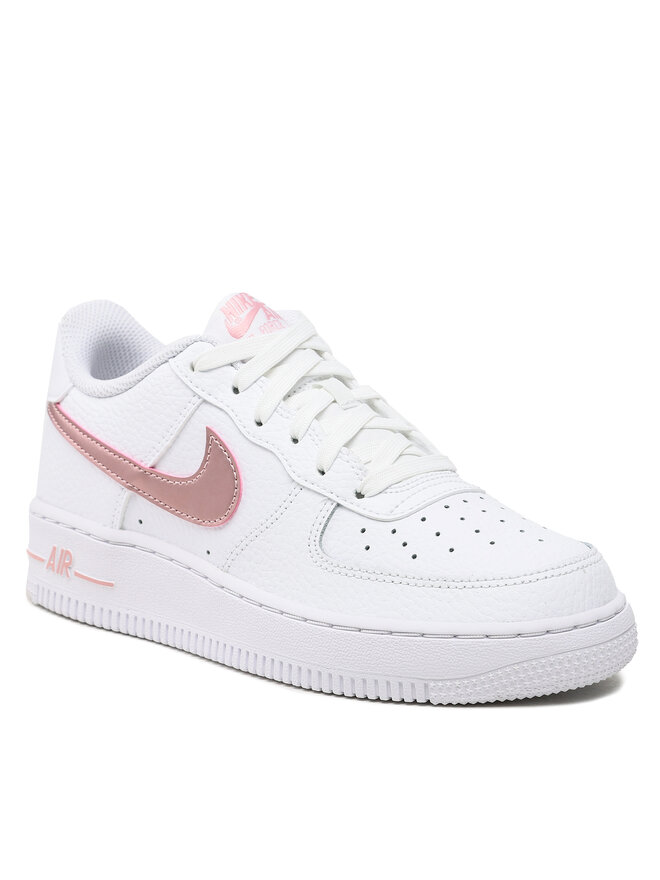 Sneakers Nike Air Force 1 GS CT3839 104 Blanc chaussures