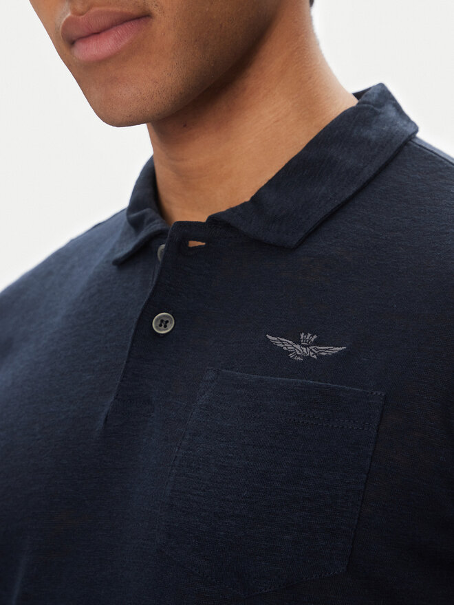 Aeronautica Militare Aeronautica Militare Pólóing 251PO1855J679 Sötétkék Regular Fit