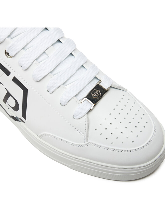PHILIPP PLEIN Sneakersy PHILIPP PLEIN FADS MSC3981 PLE005N Biały