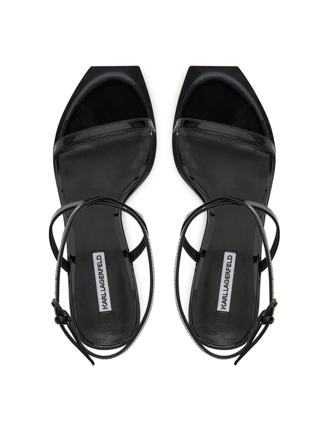 KARL LAGERFELD Sandale KARL LAGERFELD Nft Heel KL39115 Negru