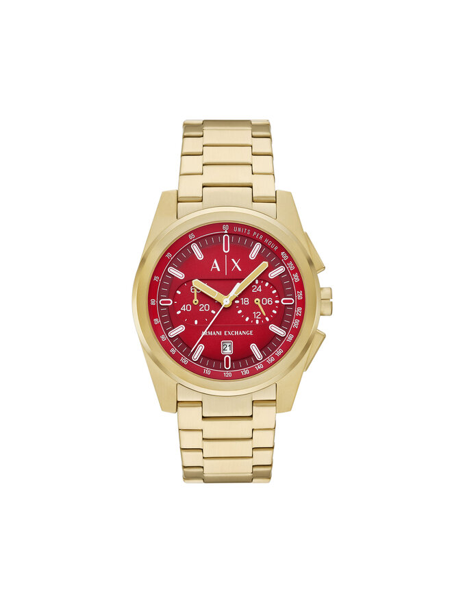 Armani Exchange Годинник Armani Exchange Parker Chronograph AX2863 Золотий