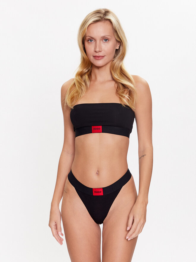 HUGO Hugo Stringtanga 50492326 Schwarz