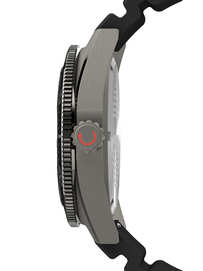 Timex Ρολόι Timex Deep Water TW2W74700 Γκρι