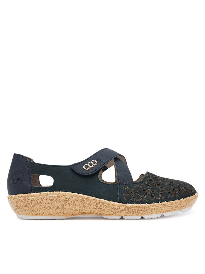Rieker Halbschuhe Rieker 44856-14 Dunkelblau