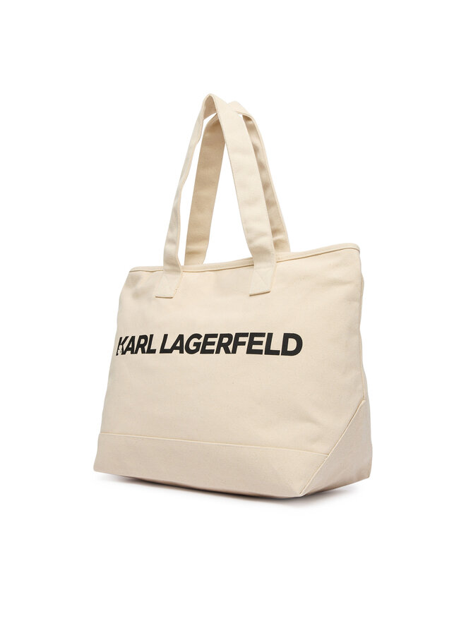 KARL LAGERFELD Handtasche KARL LAGERFELD B2W50099 Creme