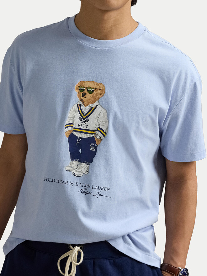 Polo Ralph Lauren Polo Ralph Lauren T-Shirt 710973137001 Himmelblau Slim Fit