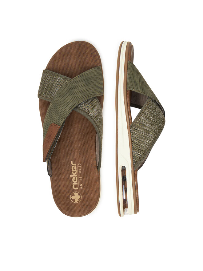 Rieker Natikači Rieker 29083-52 Khaki