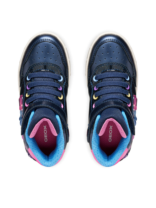 Geox Sneakers Geox J Skylin Girl J668WB 0NFKC C4243 M Dunkelblau