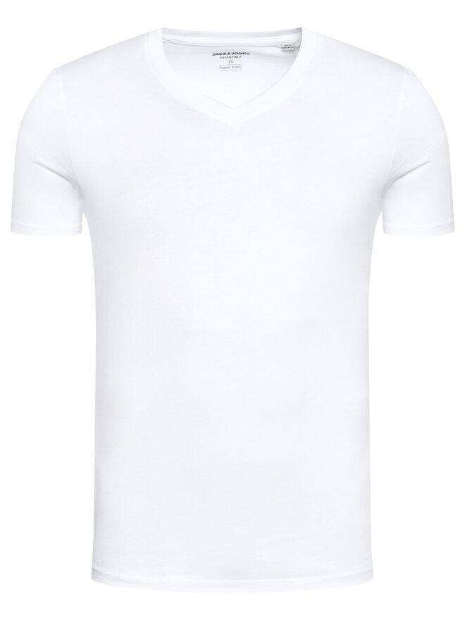 Jack&Jones Jack&Jones Set dveh majic Basic 12133914 Bela Regular Fit