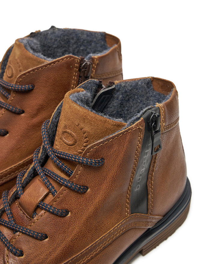 Bugatti Schnürschuhe Bugatti 321A0U3L3500 Braun
