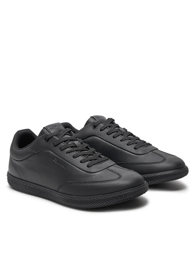 Calvin Klein Сникърси Calvin Klein Low Top Lace Up Lth HM0HM01790 Черен
