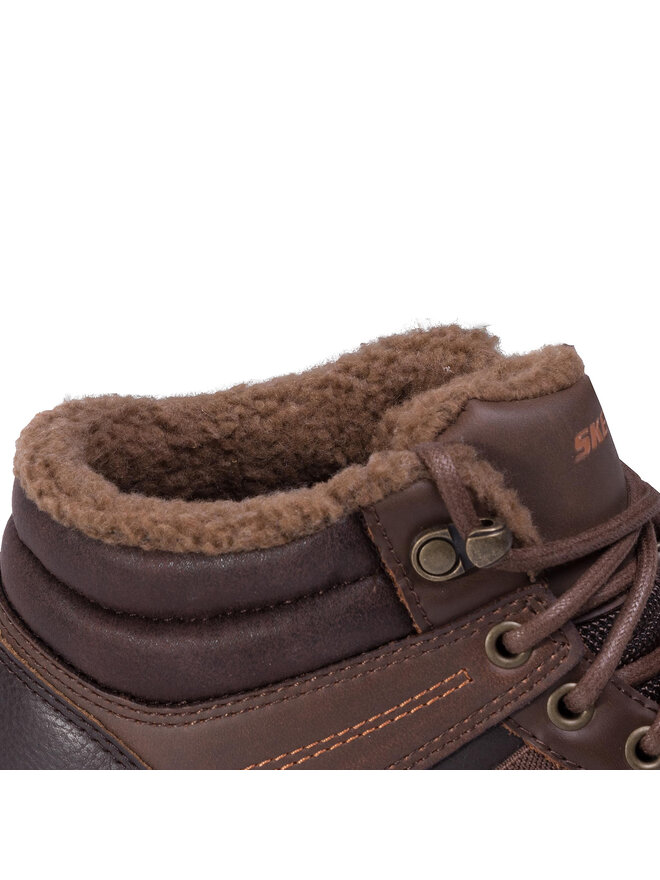 Skechers Trzewiki Skechers Voren 66199/BRN Brązowy