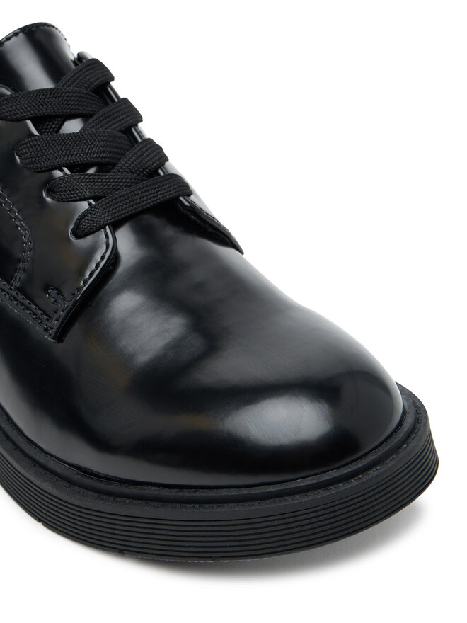 Calvin Klein Oxford Schuhe Calvin Klein Low Cut Lace-Up Shoe V3X4-83182-1453 D Schwarz