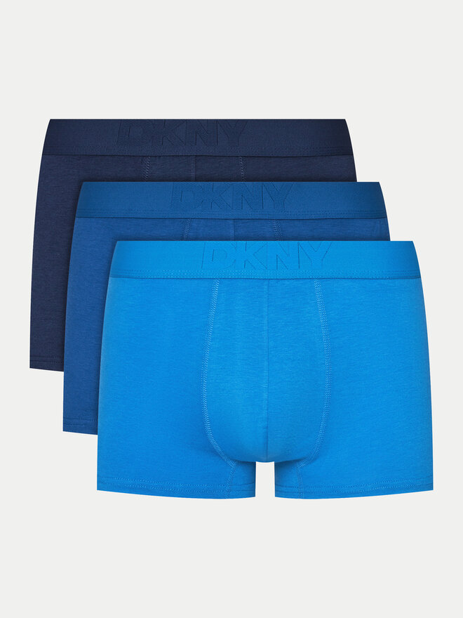 DKNY DKNY Pack de 3 bóxers DUTTON Azul