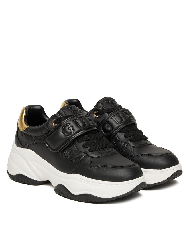 Guess Sneakers Guess FLFHNN ELE12 Schwarz