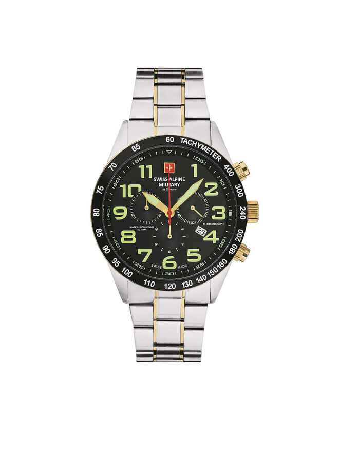Swiss Alpine Military Часовник Swiss Alpine Military 7047.9147 Сребрист