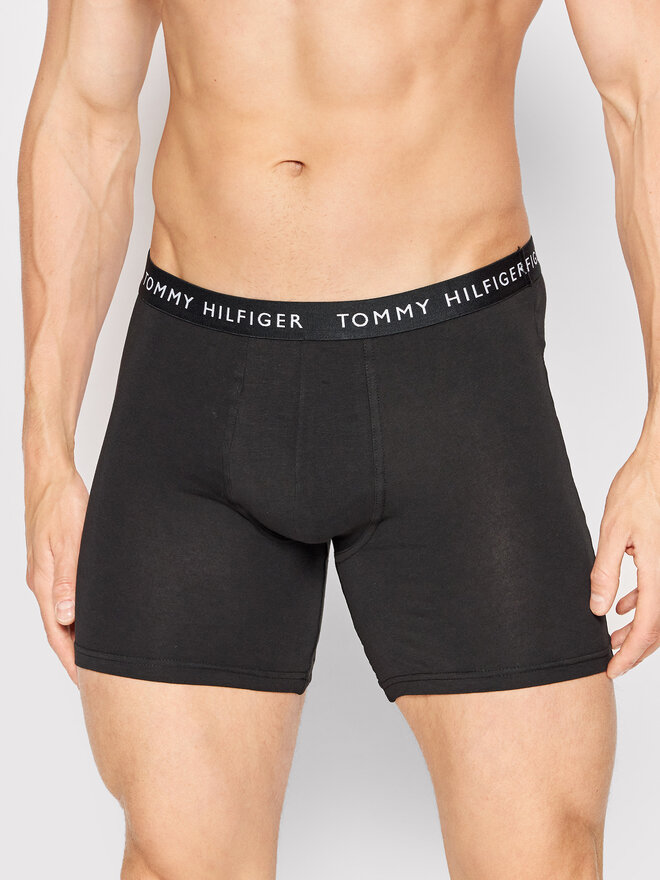 Tommy Hilfiger Tommy Hilfiger Σετ μποξεράκια 3 τμχ 3p Boxer Brief UM0UM02204 Μαύρο