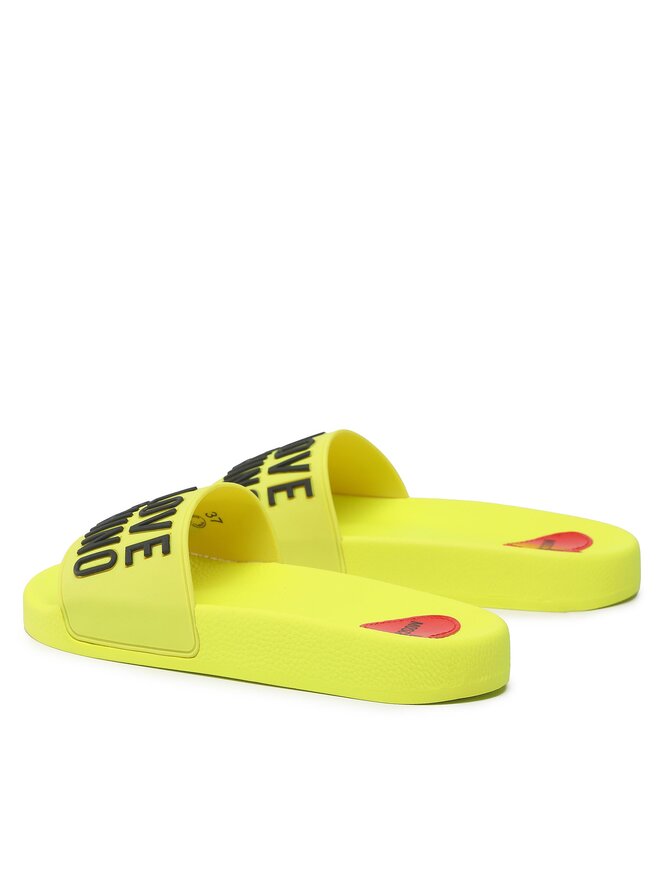 LOVE MOSCHINO Şlapi LOVE MOSCHINO JA28052G1GI13400 Galben