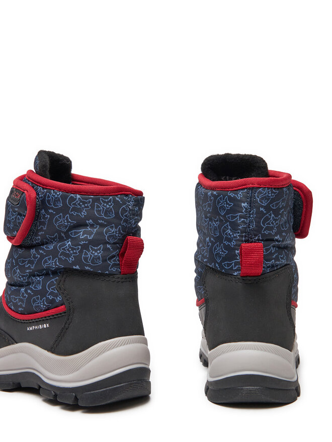 Geox Čizme za snijeg Geox B Flanfil Boy B Abx B263VE 0BCMN C0048 S Crna
