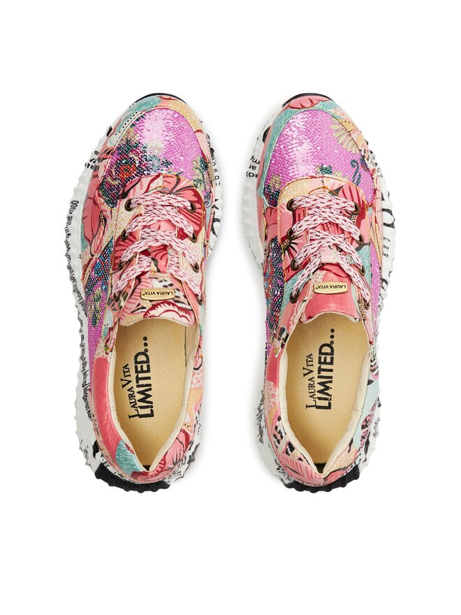 Laura Vita Sneakersy Laura Vita Burton 5 Pomarańczowy