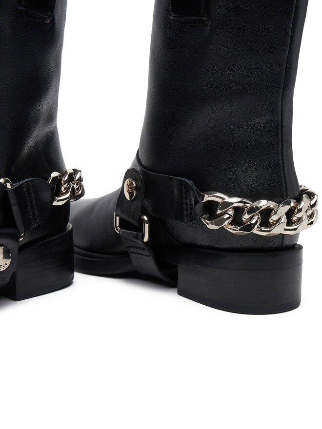 Guess Stivali texani Guess Ruben FL7RUB LEA10 Nero