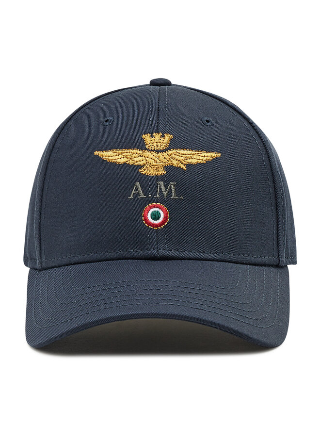 Aeronautica Militare Czapka z daszkiem Aeronautica Militare 221HA1100CT2848 Granatowy