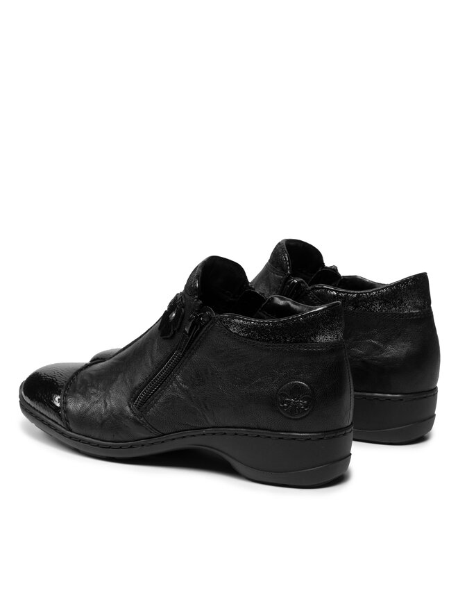 Botines Con Cordones Mujer Botines 71248, Señora Botines Con Cordones,Botas Con Rieker Mujer