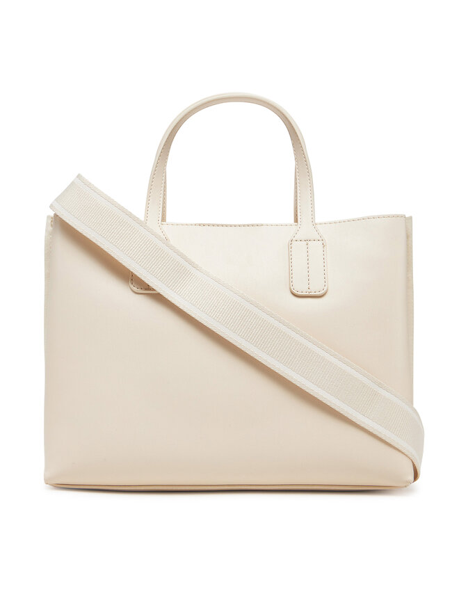 Tommy Hilfiger Geantă Tommy Hilfiger Th Distinct Mini Tote AW0AW17192 Bej