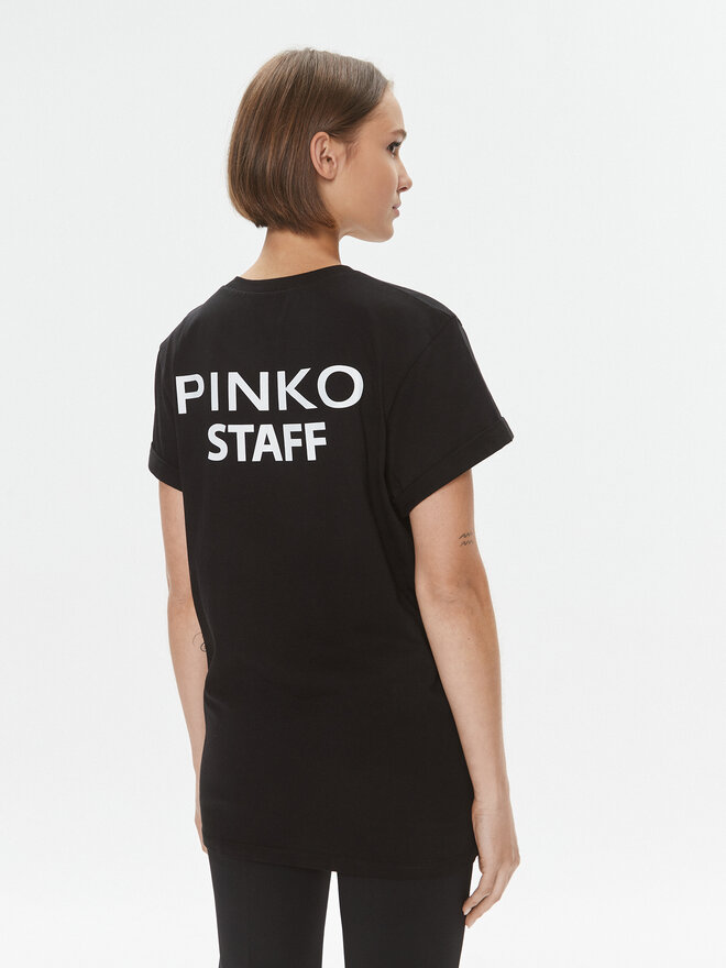 PINKO Pinko T-Shirt 102346 A1CY Schwarz Regular Fit