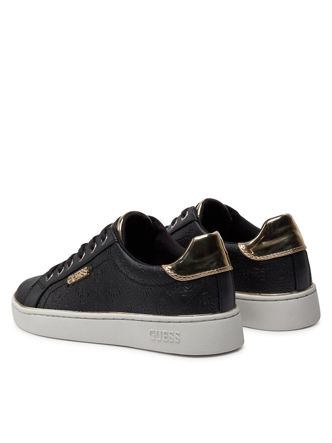 Guess Снікерcи Guess Beckie/Active Lady/Leather Lik FL5BEK FAL12 Чорний