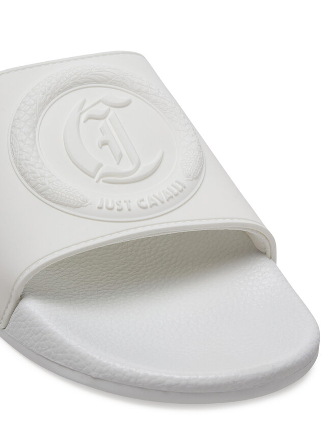 Just Cavalli Шльопанці Just Cavalli 78QA3SZ4 Білий