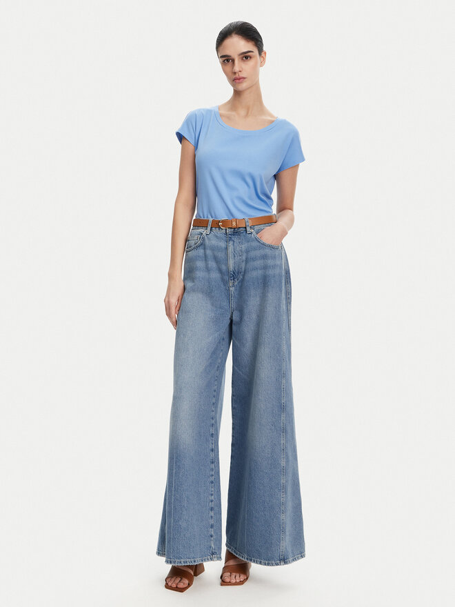MAX&Co. MAX&Co. T-Shirt Maldive2 2516941054270 Blau Regular Fit