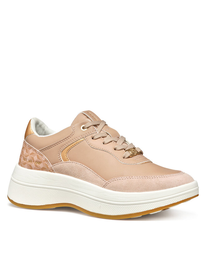 Geox Snīkeri Geox D Spherica Ecub-3 D46WTD 05422 C8191 Rozā