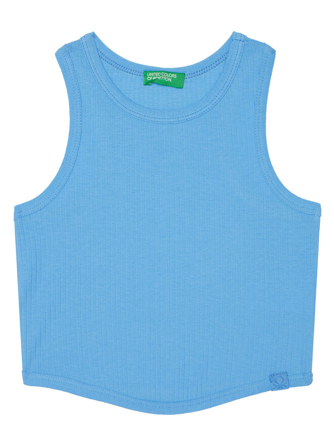United Colors Of Benetton United Colors Of Benetton Felső 31H3CH01F Kék Slim Fit