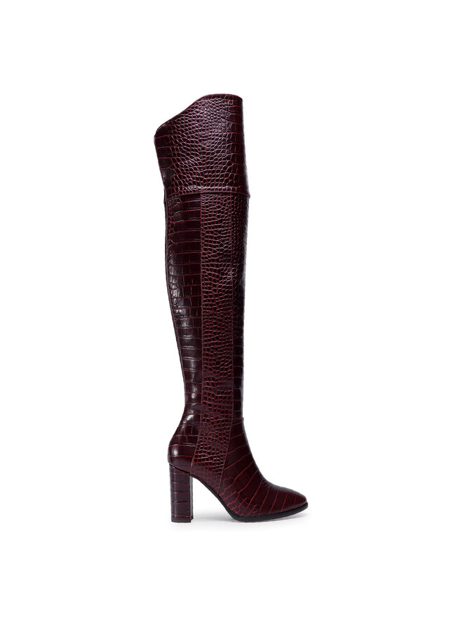 Pollini Чоботи Pollini SA26128C1BTJ0212 Бордовий