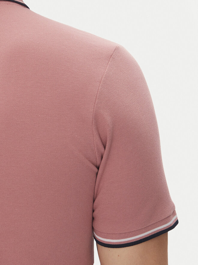 Lindbergh Lindbergh Poloshirt 30-404010 Rosa Relaxed Fit