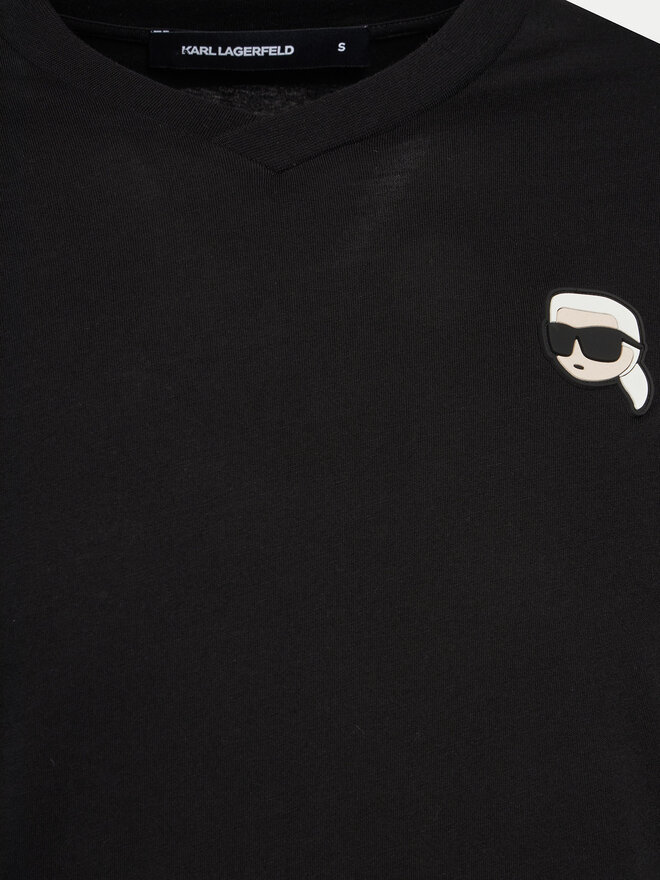 KARL LAGERFELD KARL LAGERFELD Camiseta 755021 552224 Negro Regular Fit