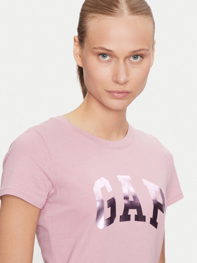 Gap Gap T-Shirt 417797-13 Rosa Regular Fit