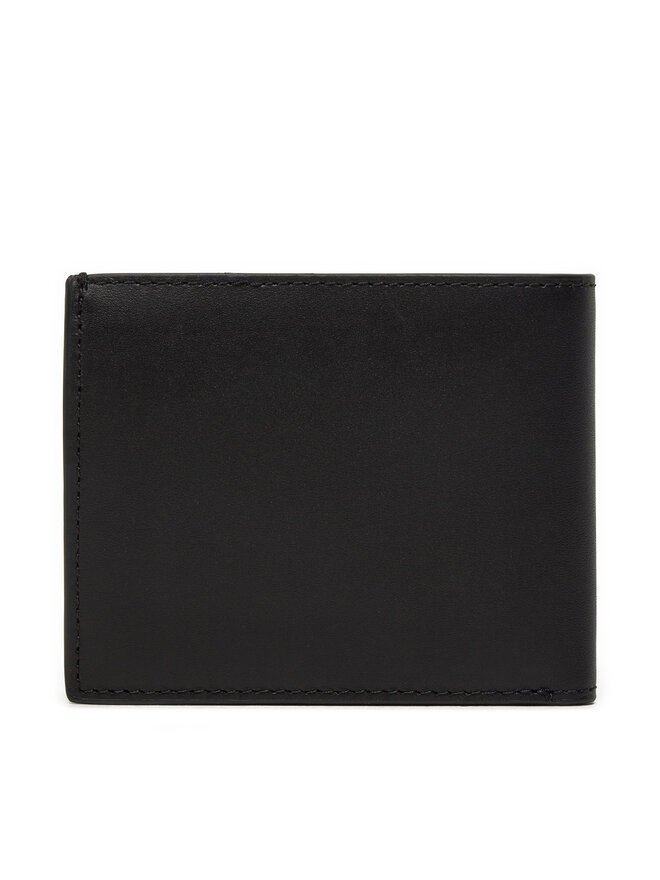 Calvin Klein Duży Portfel Męski Calvin Klein Metal Ck Bifold 5Cc K50K512294 Czarny
