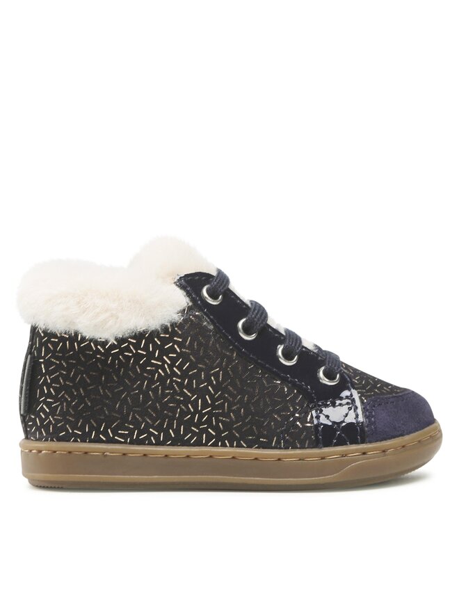Shoo Pom Bakancs Shoo Pom Bouba Zip Hair N4BYCE0402 Sötétkék