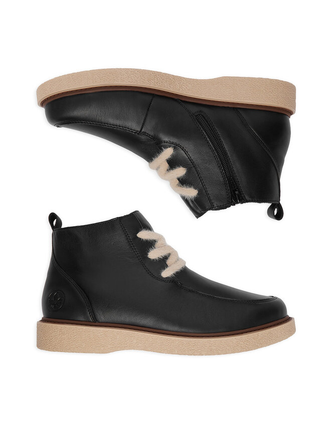Rieker Schnürschuhe Rieker CEO-71100-00 Schwarz