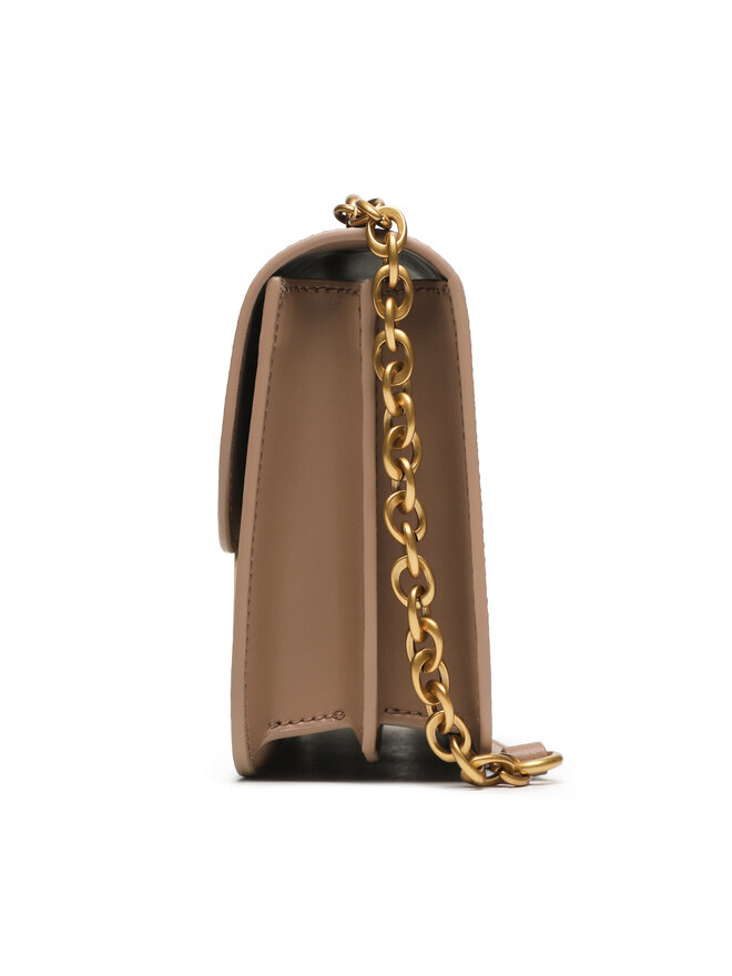 PINKO Handtasche Pinko Love Bell Classic AI 23-24 PLTT 100046 A14P Braun