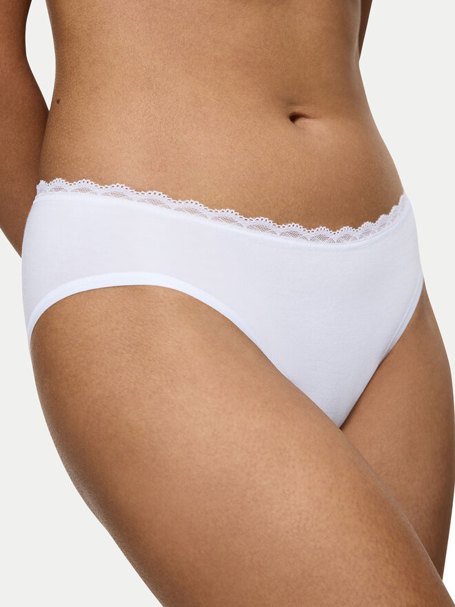 Triumph Triumph Klassischer Damenslip Feel Of Cotton 10224973 Weiß