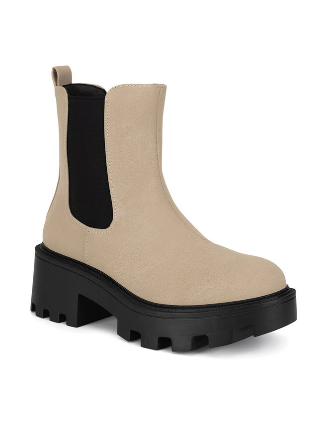 DeeZee Botines Chelsea DeeZee WYL3949-1A Beis
