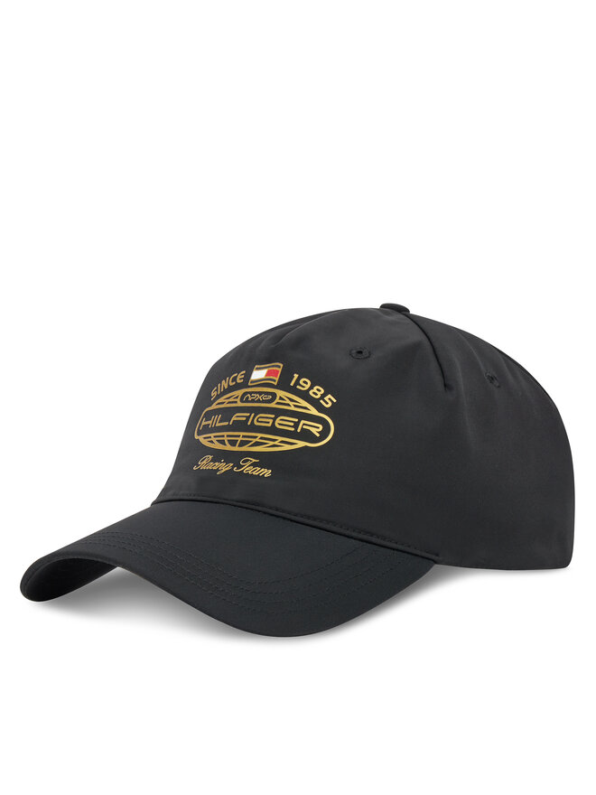 Tommy Hilfiger Kapa s šiltom Tommy Hilfiger F1 Movie AM0AM13965 Črna