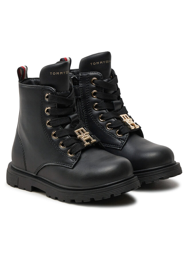 Tommy Hilfiger Botine Tommy Hilfiger T1A5-33561-1351999 M Negru