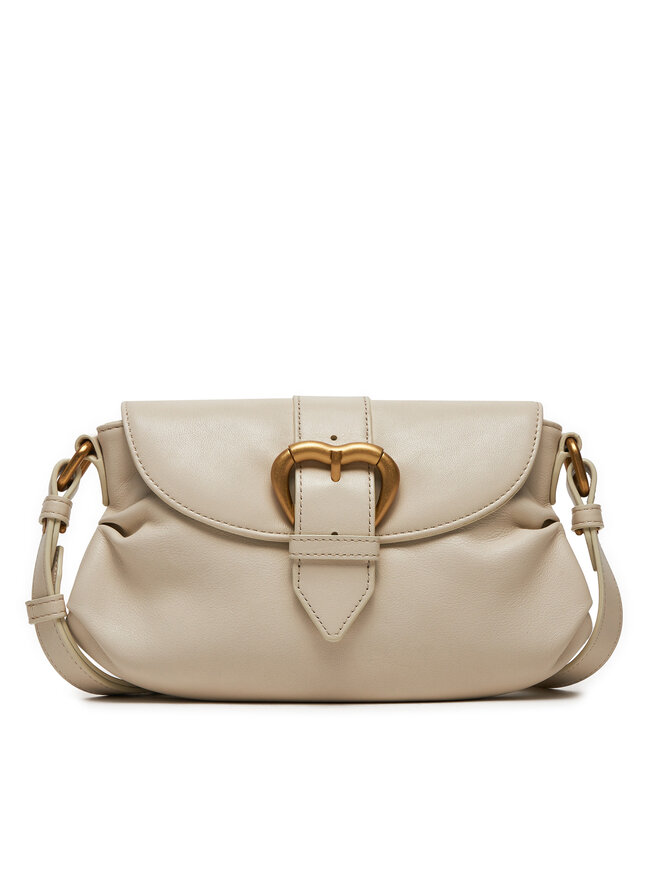Сумка Pinko Jolene Shoulder Mini 102802 A1MI Écru | evzuttya.com.ua