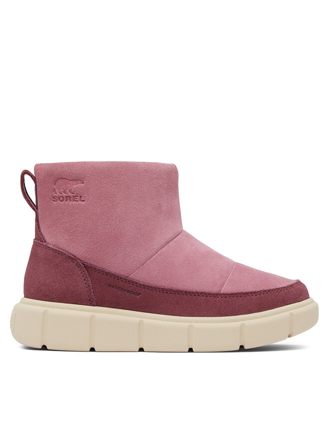 Schneeschuhe Sorel Youth Sorel Explorer III Slip On WP 2101331627 Rosa eschuhe