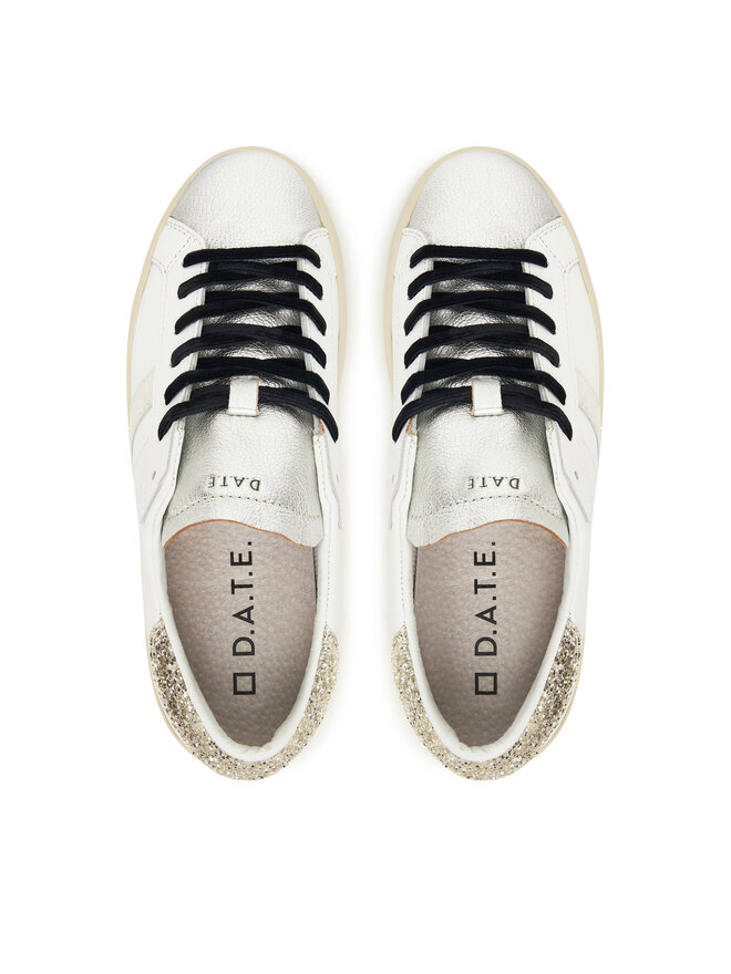 D.A.T.E. Sneakers D.A.T.E. Hill Low Shiny W431-HL-SH Weiß