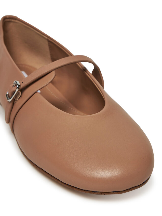 Steve Madden Baleriny Steve Madden Rejoice SM11003565 Brązowy